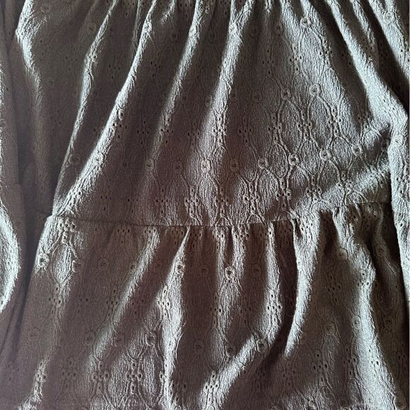 Violeta by Mango - Flared Short Dress Dark Green babydoll in 3XL - Picture 8 of 10